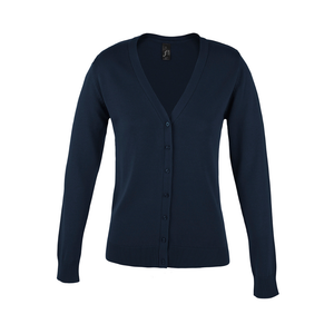 SOL'S Ladies Golden Cotton Acrylic V Neck Cardigan
