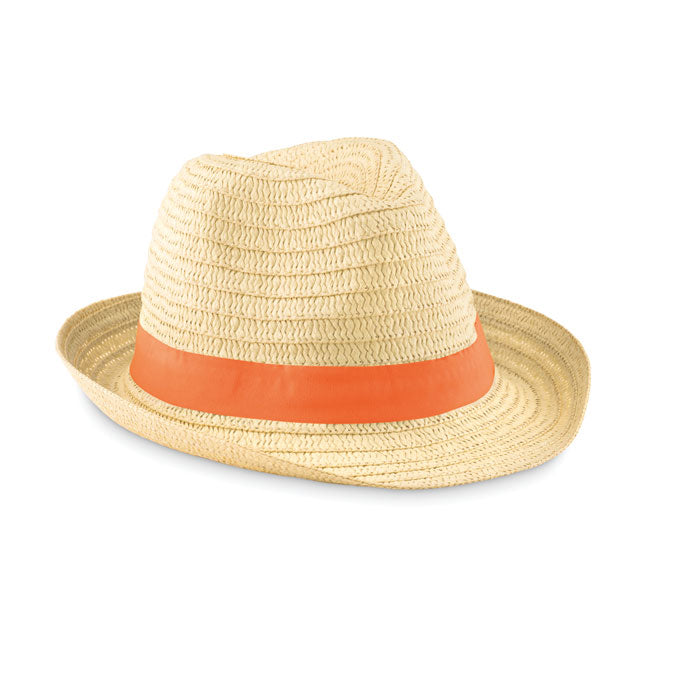 Branded Paper straw hat