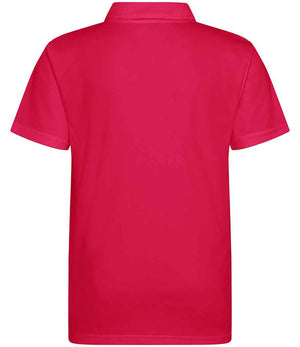 AWDis Kids Cool Polo Shirt Hot Pink