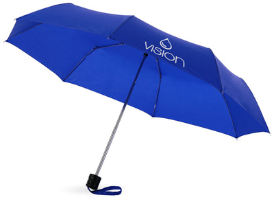 Branded Ida 21.5" foldable umbrella