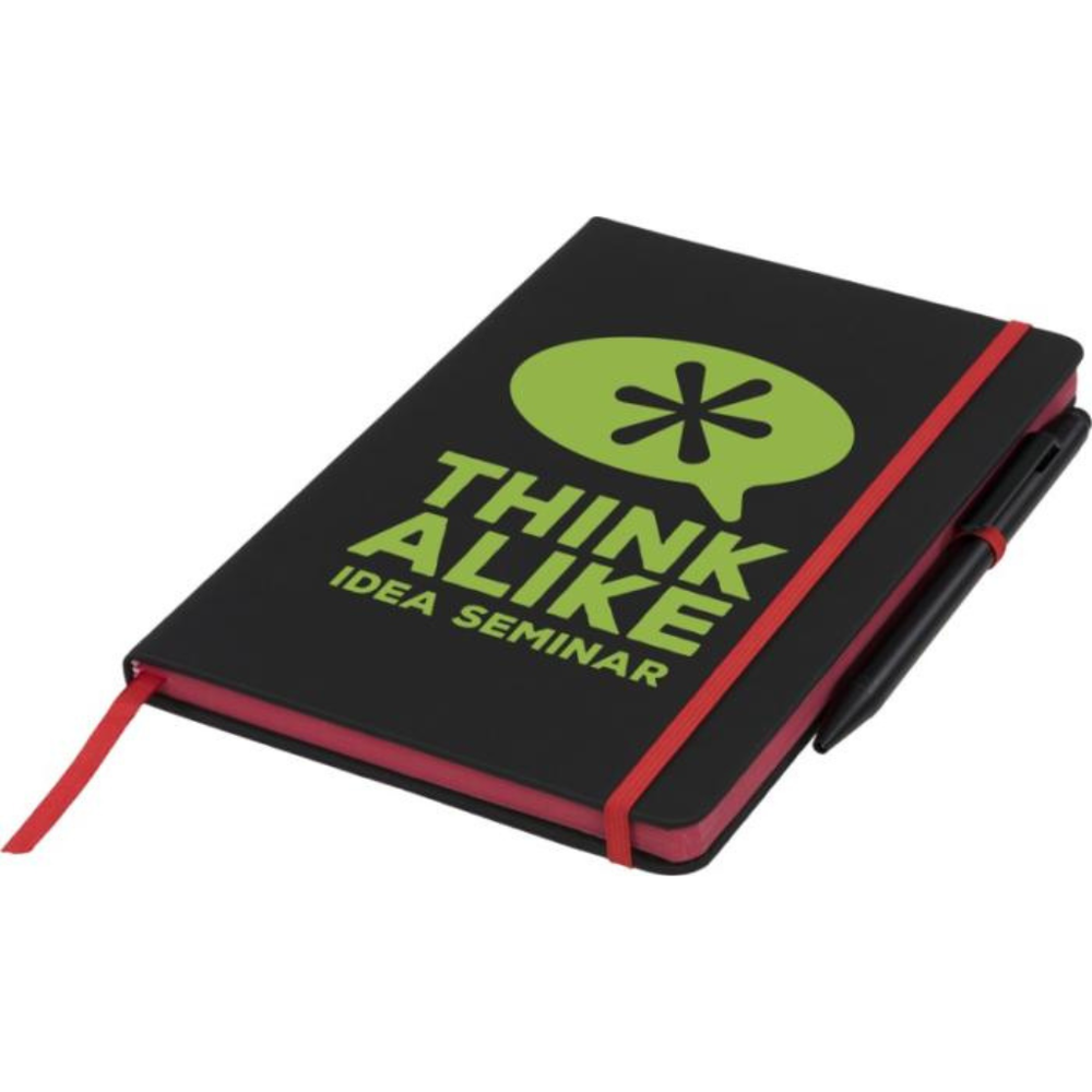 Branded Noir Edge medium notebook