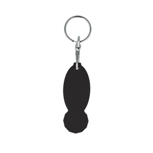 Recycled Pound Trolley Stick Oval