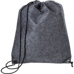 Gear RPET felt drawstring backpack
