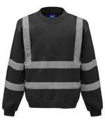 Yoko Hi-Vis Sweatshirt Black
