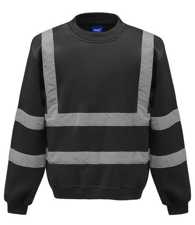 Yoko Hi-Vis Sweatshirt Black