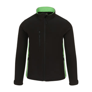 Orn Silverswift Two Tone Softshell Jacket Black/Lime