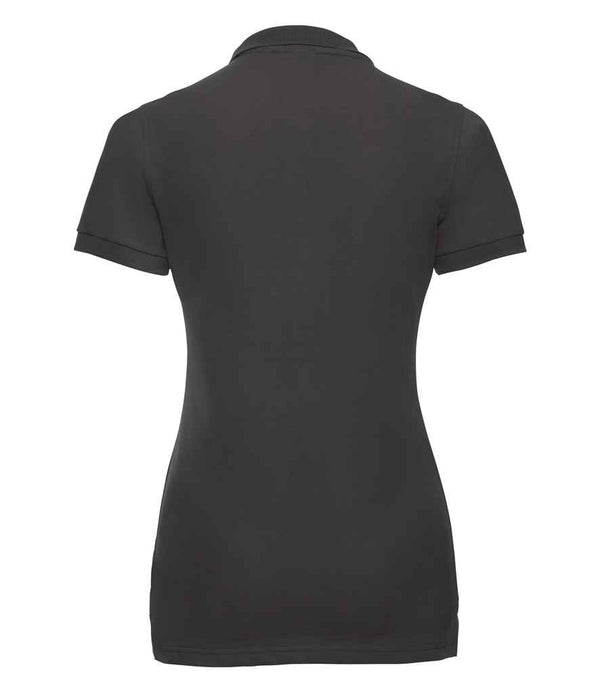 Russell Ladies Stretch Piqué Polo Shirt