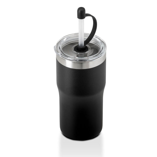 Kivu recycled insulated cup with straw - 500ml