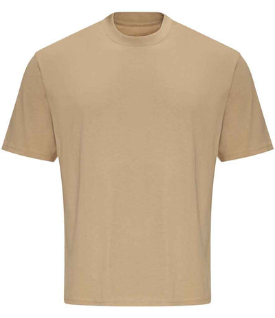 AWDis Unisex Oversize 100 T-Shirt Desert Sand