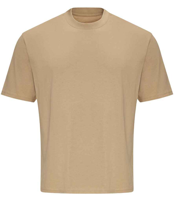AWDis Unisex Oversize 100 T-Shirt Desert Sand