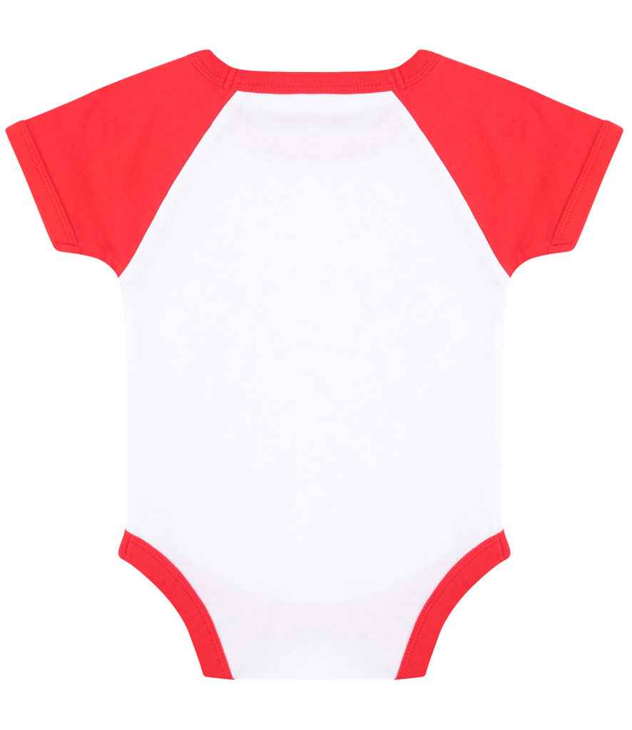 Larkwood Essential Short Sleeve Baby Baseball Bodysuit – Totally Branded