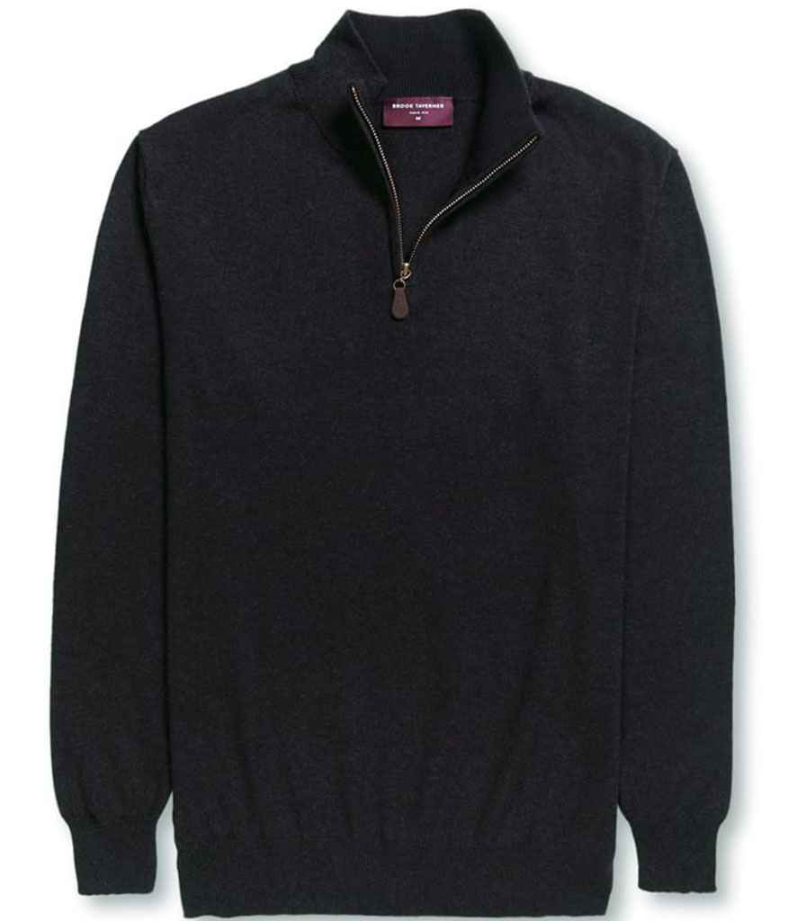Branded Brook Taverner Dallas Zip Neck Sweater