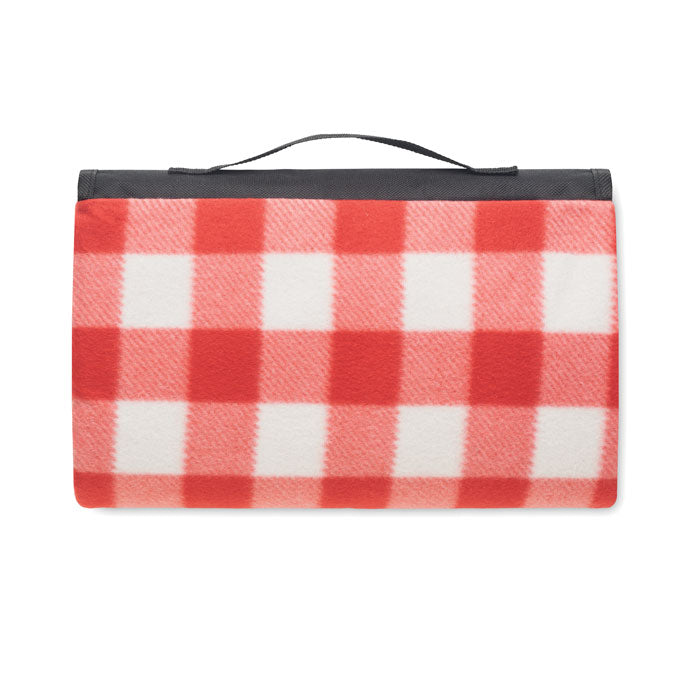 Branded RPET fleece blanket 150 gr/m²