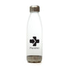 Branded Revive 650ml plastic drinks bottle Silver lid and base