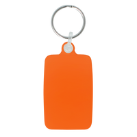 55mm Rectangle Keyring
