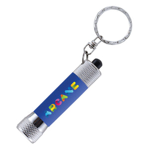 McQueen Soft Touch Torch Keyring