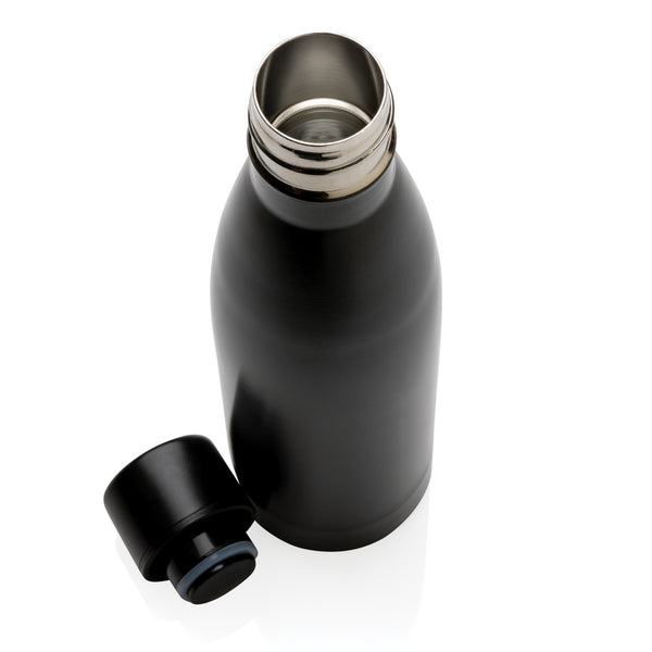 Branded RCS Recycled stainless steel solid vacuum bottle
