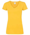 Fruit of the Loom Lady Fit Value V Neck T-Shirt