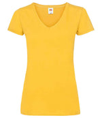 Fruit of the Loom Lady Fit Value V Neck T-Shirt