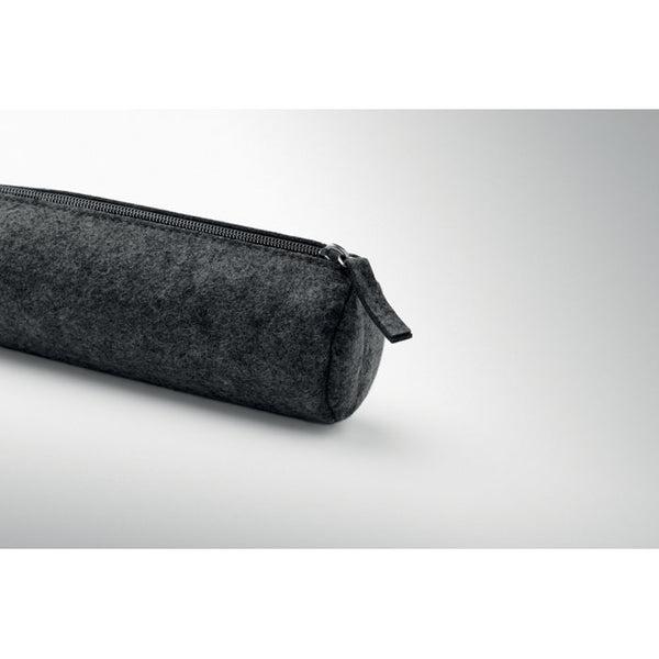 Branded Felt zippered pencil case