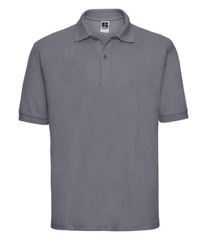 Russell Poly/Cotton Piqué Polo Shirt Convoy Grey