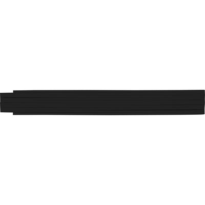 Branded Pinwherry 2m foldable ruler (black)