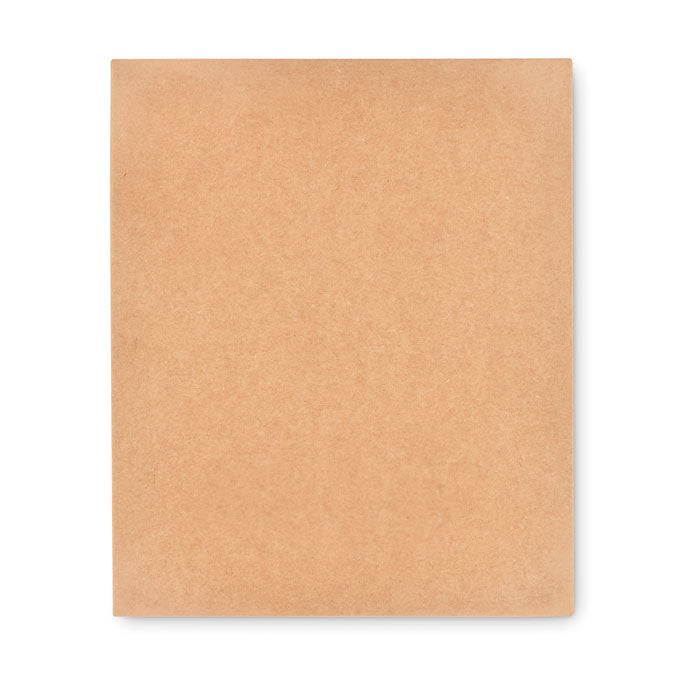 Branded A5 cork notebook with pen