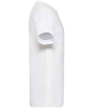 Fruit of the Loom V Neck Value T-Shirt White