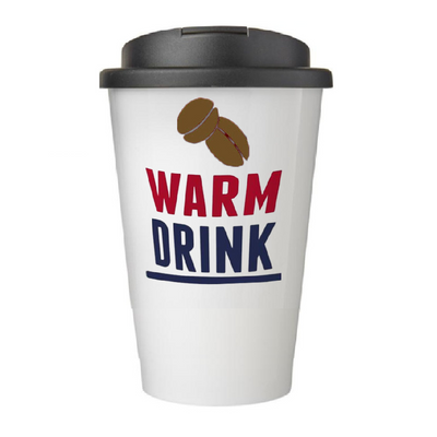 Branded Americano® 350 ml tumbler with spill-proof lid