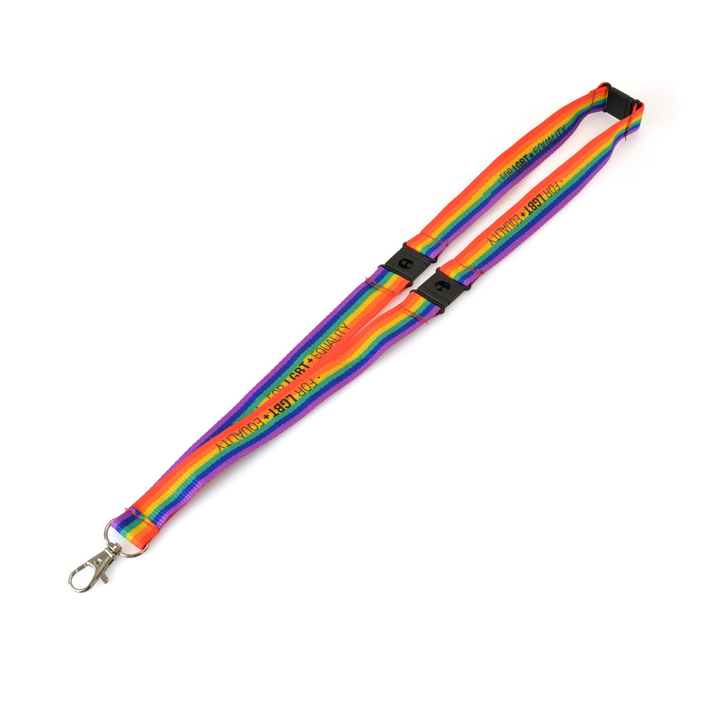 Branded Rainbow Safety Basic Lanyard 900 X 20MM