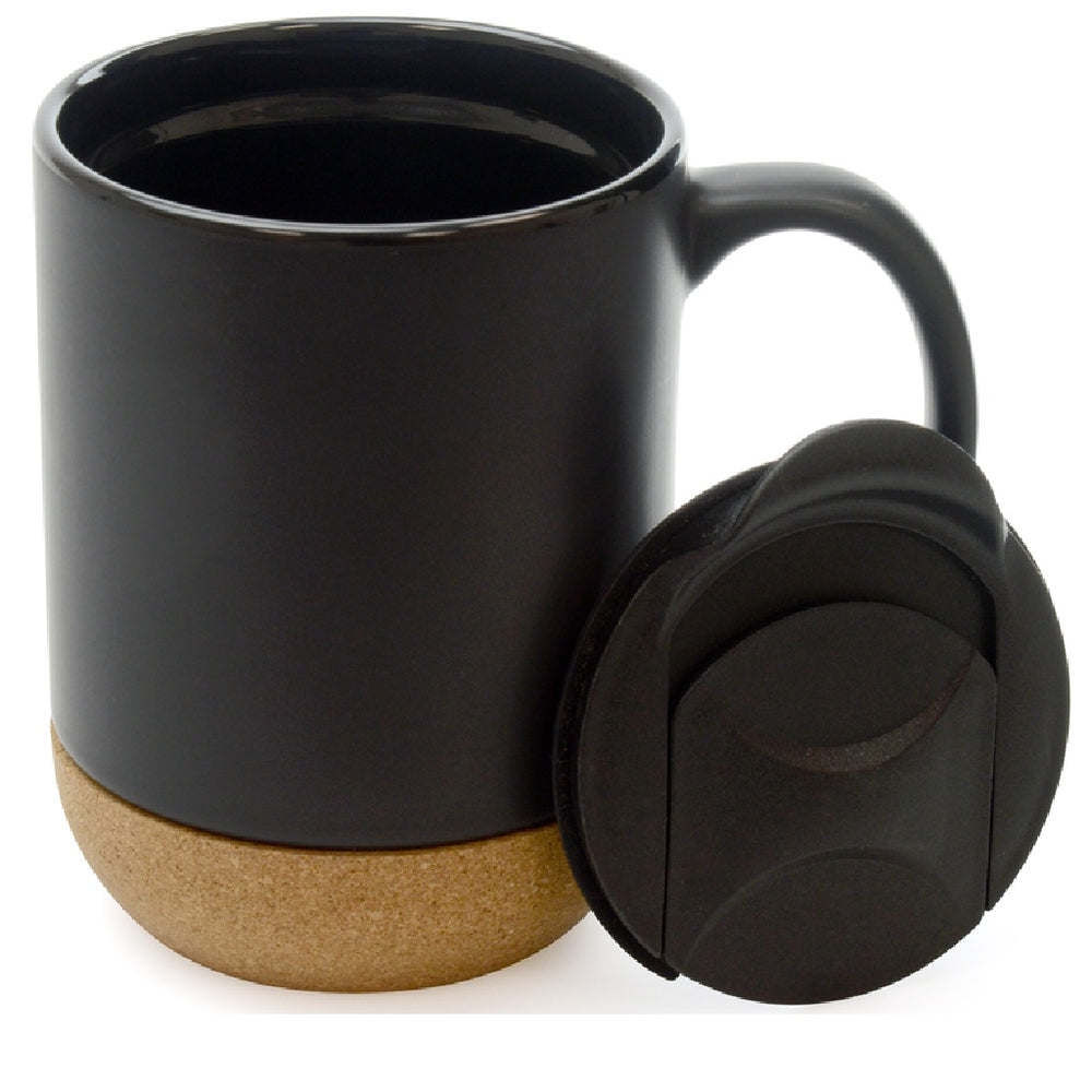 Branded Humber Cermaic Mug with Cork Base