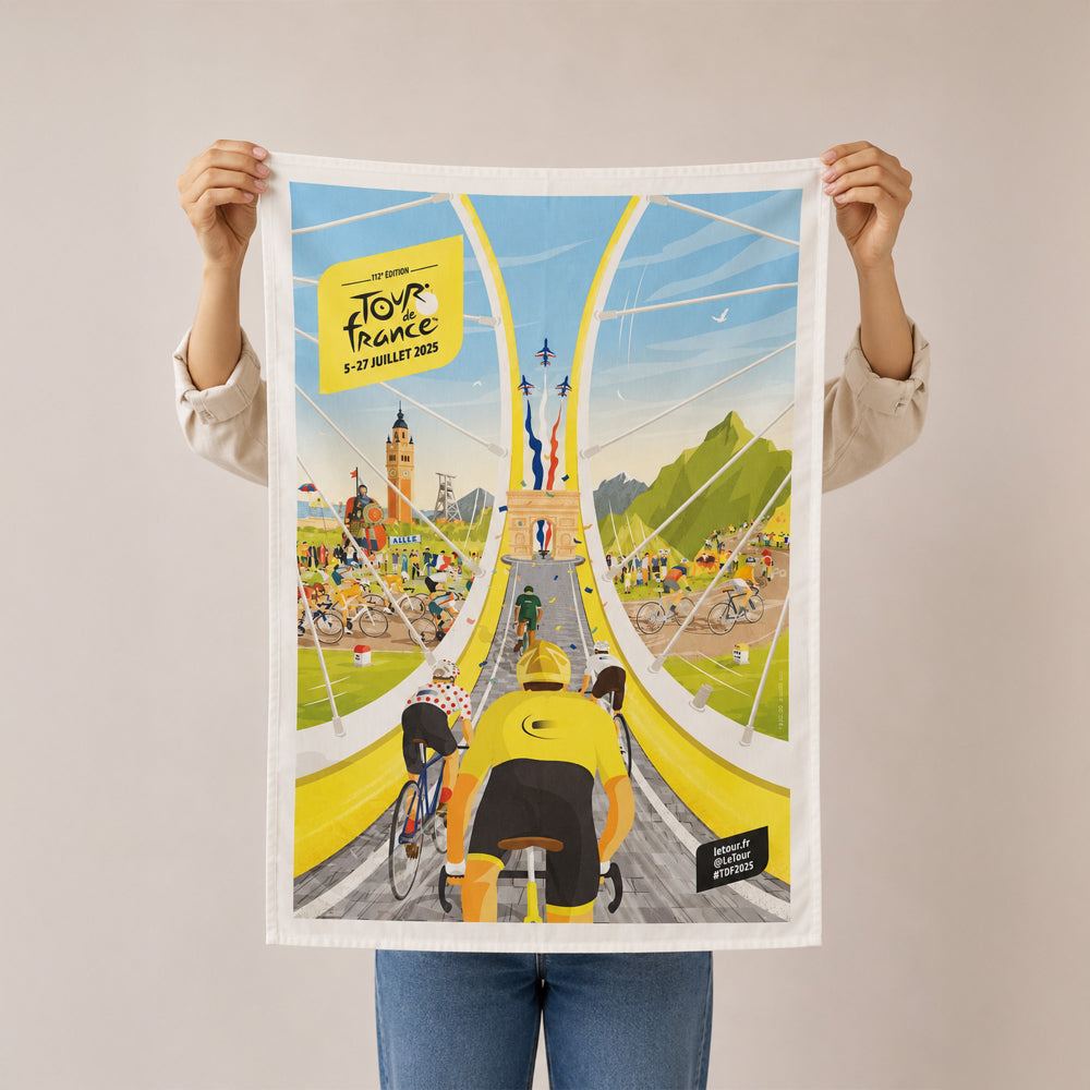 Full Colour Printed Tea Towel