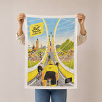 Full Colour Printed Tea Towel