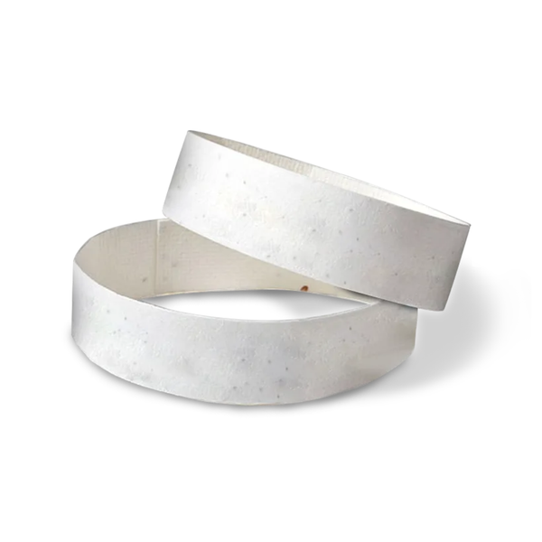 Seeded Paper Wristbands