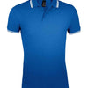 SOL'S Pasadena Tipped Cotton Piqué Polo Shirt
