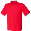 Henbury Heavy Poly/Cotton Piqué Polo Shirt