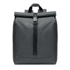 Branded 600D RPET 2 tone roll top backpack