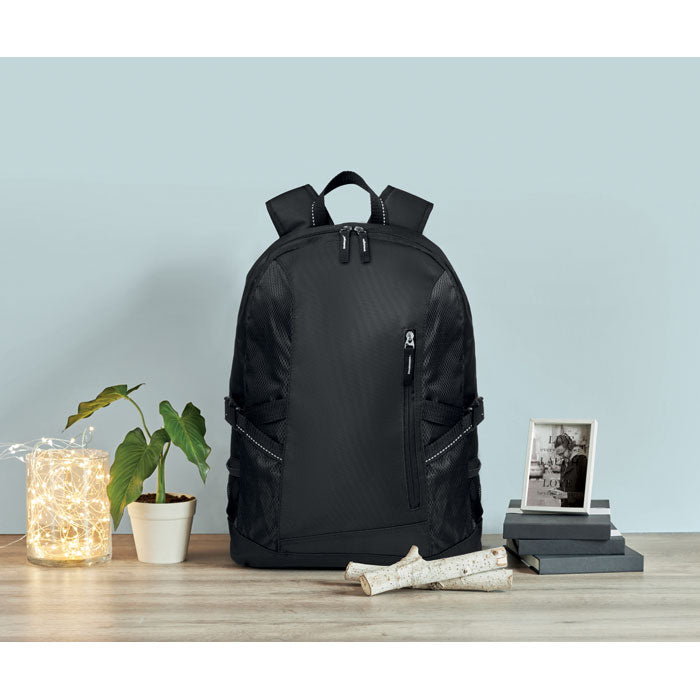 Branded Polyester computer backpack