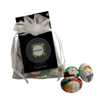 Christmas Organza Bag with Milk Chocolate Baubles