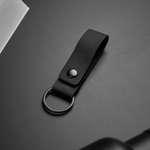 Nubuck PU Leather Keyring