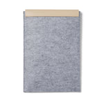Branded VINGA Albon GRS recycled felt 15" laptop sleeve