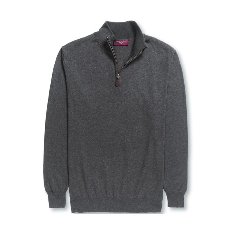 Brook Taverner Dallas Zip Neck Sweater