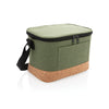 Two tone cooler bag with cork detail