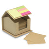 Branded Eco House Shape Sticky Notes Pad Set