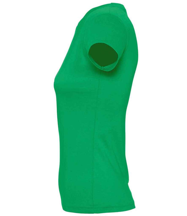 SOL'S Ladies Imperial Heavy T-Shirt Kelly Green