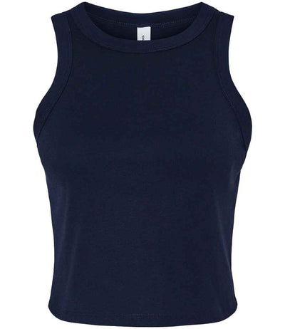 Branded Bella Ladies Micro Rib Racer Tank Top