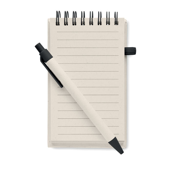 Branded A6 milk carton notebook set