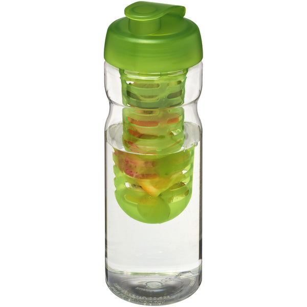 H2O Active® Base 650 ml flip lid sport bottle & infuser