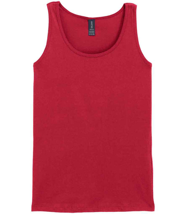 Gildan Ladies SoftStyle® Tank Top Cherry Red