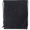 Branded Gear RPET felt drawstring backpack